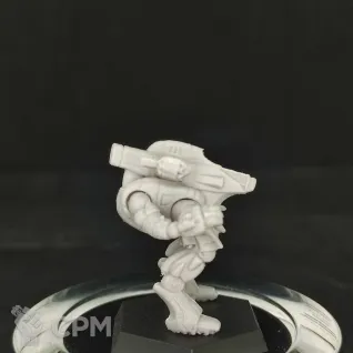Описание картинки Bloodhound B1-HND (45 тонн) от Dwarf Pirate Foundry по цене 350руб | Свободный Рынок Миниатюр - СРМ
