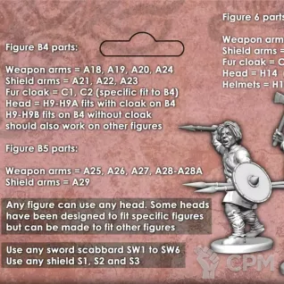 Описание картинки VXDA016 Early Saxon Unarmoured Warriors от Base 28 по цене 4 500руб | Свободный Рынок Миниатюр - СРМ