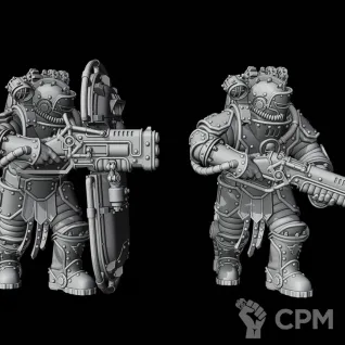 Описание картинки Solar auxilia Kill sqaud от 3D Wargaming по цене 1 250руб | Свободный Рынок Миниатюр - СРМ