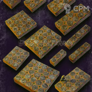 Описание картинки 5 тайлов раскошного пола 3х4 - террейн для НРИ, ДнД от Big Brain Terrain по цене 700руб | Свободный Рынок Миниатюр - СРМ