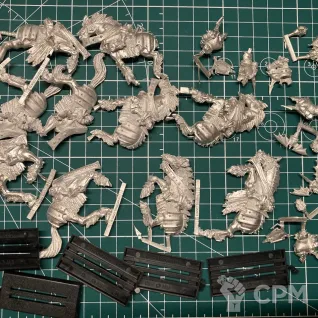 Описание картинки Vampire Counts Blood Knights (оригинал, металл) от Miniature Wargames по цене 12 950руб | Свободный Рынок Миниатюр - СРМ