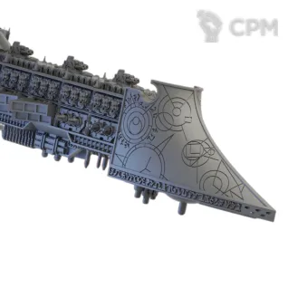 Описание картинки Fidelitas Lex - Gloriana-class Battleship от 3Д печать миниатюр по цене 3 775руб | Свободный Рынок Миниатюр - СРМ