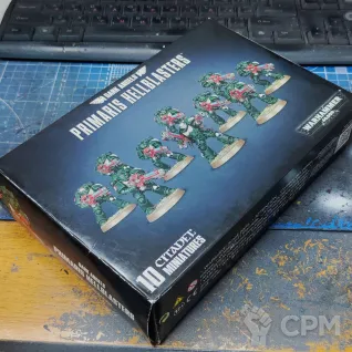 Описание картинки Dark Angels Primaris Hellblasters от Monger по цене 6 950руб | Свободный Рынок Миниатюр - СРМ