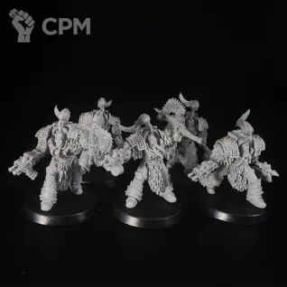 Описание картинки Varagyr Wolf Guard Terminators от KoofWorkshop по цене 1 120руб | Свободный Рынок Миниатюр - СРМ