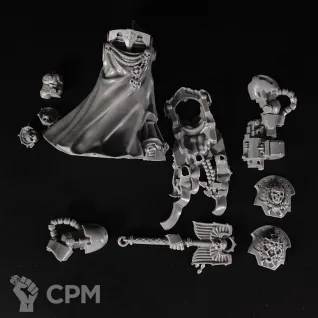 Описание картинки Chaplain in terminator armor от KoofWorkshop по цене 1 050руб | Свободный Рынок Миниатюр - СРМ