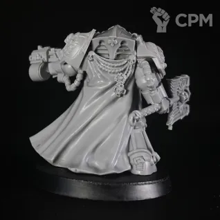 Описание картинки Chaplain in terminator armor от KoofWorkshop по цене 1 050руб | Свободный Рынок Миниатюр - СРМ