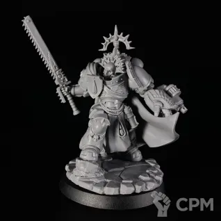 Описание картинки Blood Angels captain in gravis armour conversion от KoofWorkshop по цене 560руб | Свободный Рынок Миниатюр - СРМ