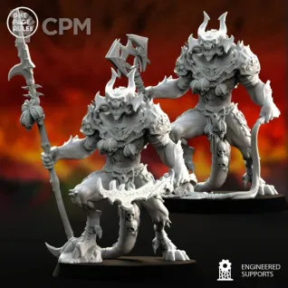 Описание картинки Champion of War (One Page Rules) от Орки с наГорки по цене 400руб | Свободный Рынок Миниатюр - СРМ
