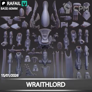 Описание картинки Wraithlord от Naggaroth Night по цене 1 500руб | Свободный Рынок Миниатюр - СРМ
