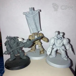 Описание картинки Deathwing Command Squad от Snork по цене 2 250руб | Свободный Рынок Миниатюр - СРМ