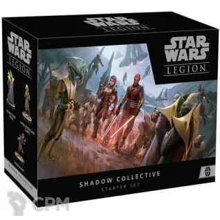 Описание картинки Star Wars Legion Shadow Collective Starter Set от StarkLogistics по цене 8 500руб | Свободный Рынок Миниатюр - СРМ