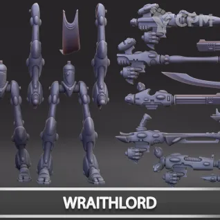 Описание картинки Wraithlord от Naggaroth Night по цене 1 500руб | Свободный Рынок Миниатюр - СРМ