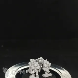 Описание картинки Raiden Battle Armor (4 тонны) от Dwarf Pirate Foundry по цене 200руб | Свободный Рынок Миниатюр - СРМ