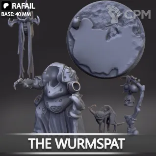Описание картинки The Wurmspat от Naggaroth Night по цене 1 500руб | Свободный Рынок Миниатюр - СРМ