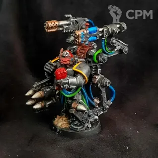 Описание картинки Space Marine Thunderfire Cannon (металл, оригинал) от Superguns по цене 3 900руб | Свободный Рынок Миниатюр - СРМ