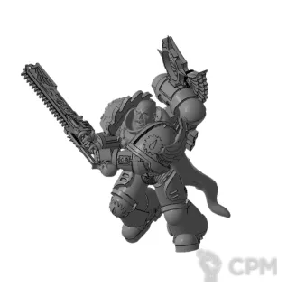 Описание картинки Blood Angels – Gabriel Seth от 3Д печать миниатюр по цене 331руб | Свободный Рынок Миниатюр - СРМ
