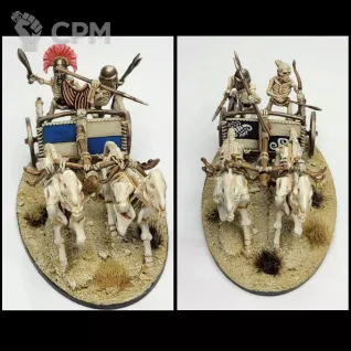 Описание картинки Skeleton Cavalry and Chariots/Скелеты кавалерии и колесниц/WAACF007 от Base 28 по цене 3 750руб | Свободный Рынок Миниатюр - СРМ