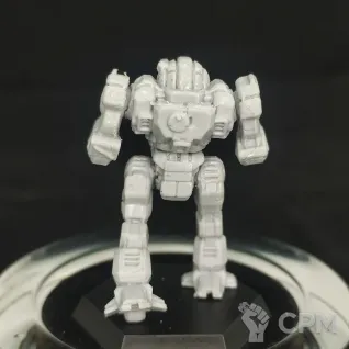 Описание картинки Enforcer ENF-5D (50 тонн) от Dwarf Pirate Foundry по цене 450руб | Свободный Рынок Миниатюр - СРМ