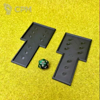 Описание картинки Movements tray для баз 30х60мм 2-1 (2шт) от Миниатюры и фигурки по цене 120руб | Свободный Рынок Миниатюр - СРМ