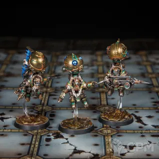 Описание картинки Age of Sigmar Kharadron Overlords Army от Albion по цене 120 000руб | Свободный Рынок Миниатюр - СРМ