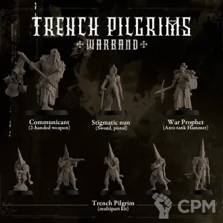 Описание картинки Trench Pilgrims Full Bundle от Recruiter по цене 3 000руб | Свободный Рынок Миниатюр - СРМ
