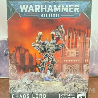 Описание картинки Chaos Lord with Jump Pack от SollerТМ по цене 3 500руб | Свободный Рынок Миниатюр - СРМ