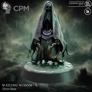 Описание картинки Wailing Widows от Naggaroth Night по цене 2 000руб | Свободный Рынок Миниатюр - СРМ