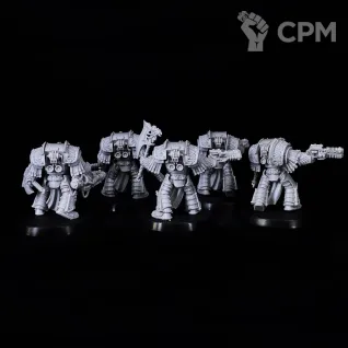 Описание картинки Lernaean terminators squad от KoofWorkshop по цене 1 365руб | Свободный Рынок Миниатюр - СРМ