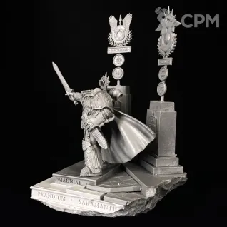 Описание картинки Roboute Guilliman, Primarch of the Ultramarines 30 от KoofWorkshop по цене 1 505руб | Свободный Рынок Миниатюр - СРМ