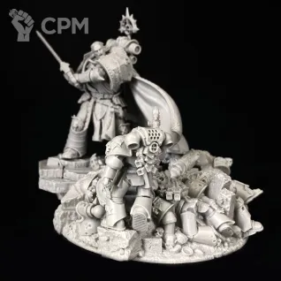 Описание картинки Lion El Jonson Primarch of the Dark Angels 30k от KoofWorkshop по цене 1 505руб | Свободный Рынок Миниатюр - СРМ
