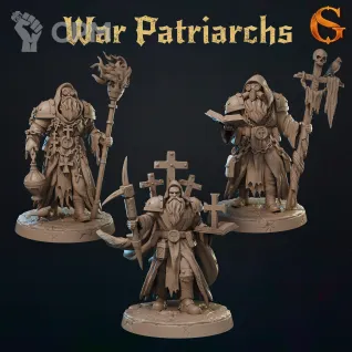 Описание картинки War Patriarchs от Manufactorum76 по цене 480руб | Свободный Рынок Миниатюр - СРМ