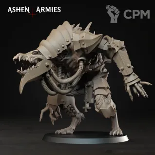 Описание картинки War Wolf Assault Beast от Manufactorum76 по цене 1 000руб | Свободный Рынок Миниатюр - СРМ