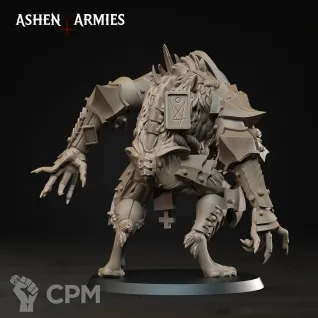 Описание картинки War Wolf Assault Beast от Manufactorum76 по цене 1 000руб | Свободный Рынок Миниатюр - СРМ