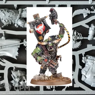 Описание картинки Warboss Armageddon от Bernadotte по цене 1 500руб | Свободный Рынок Миниатюр - СРМ