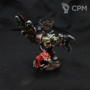 Описание картинки Ork Warboss от User39406 по цене 1 500руб | Свободный Рынок Миниатюр - СРМ