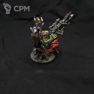 Описание картинки Ork Warboss от User39406 по цене 1 500руб | Свободный Рынок Миниатюр - СРМ