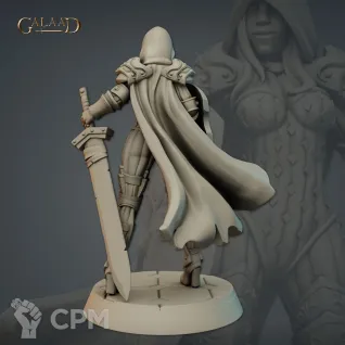Описание картинки Warden 05 от PocketSized Prints по цене 190руб | Свободный Рынок Миниатюр - СРМ