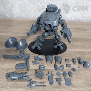 Описание картинки Knight Questoris (Errant, Paladin, Warden, Gallant, Crusader) от Tosh по цене 20 000руб | Свободный Рынок Миниатюр - СРМ