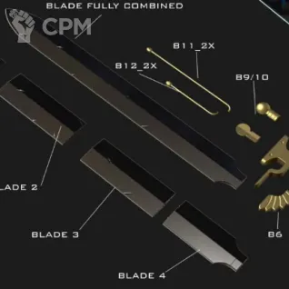 Описание картинки Силовой меч warhammer от MF "Mars Factory" по цене 4 000руб | Свободный Рынок Миниатюр - СРМ
