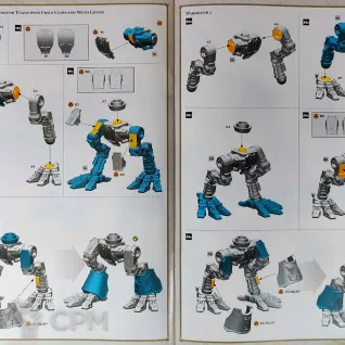 Описание картинки Warhound Titan with Ursus Claws and Melta Lances от Vault Boy по цене 4 698руб | Свободный Рынок Миниатюр - СРМ