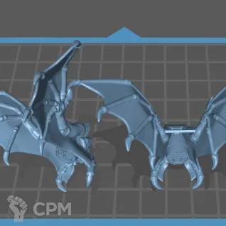Описание картинки Джамп-пак с крыльями / Jump pack Wings от 3Д печать миниатюр по цене 194руб | Свободный Рынок Миниатюр - СРМ