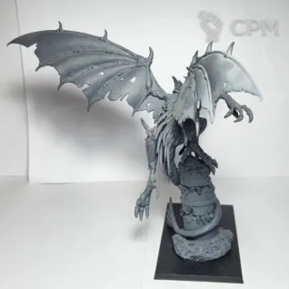 Описание картинки Warpfire Dragon. Литьё в сером грунте от Shamkin по цене 3 750руб | Свободный Рынок Миниатюр - СРМ