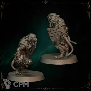 Описание картинки Clan Legionaries от Manufactorum76 по цене 750руб | Свободный Рынок Миниатюр - СРМ