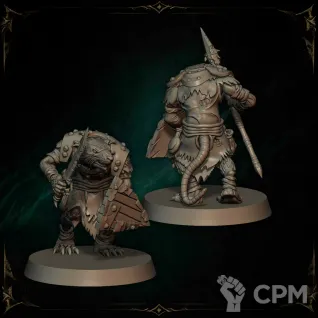 Описание картинки Clan Legionaries от Manufactorum76 по цене 750руб | Свободный Рынок Миниатюр - СРМ