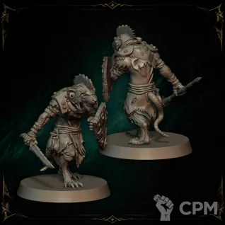 Описание картинки Clan Legionaries от Manufactorum76 по цене 750руб | Свободный Рынок Миниатюр - СРМ