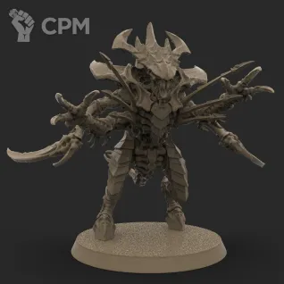 Описание картинки Tyranid Warriors / Воины Тиранидов (3 шт, базы в комплекте, битсы на выбор) от Кузница Миниатюр по цене 540руб | Свободный Рынок Миниатюр - СРМ