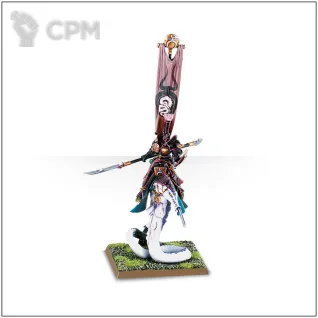 Описание картинки Lord of Slaanesh on Daemonic Mount от OldHammer Мастерская по цене 900руб | Свободный Рынок Миниатюр - СРМ