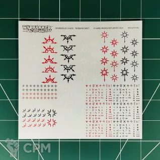 Описание картинки Warriors of Chaos Transfer Sheet 2024 (Декали) от Vault Boy по цене 1 298руб | Свободный Рынок Миниатюр - СРМ