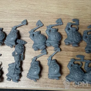 Описание картинки Dwarf Warriors от Xero по цене 1 000руб | Свободный Рынок Миниатюр - СРМ