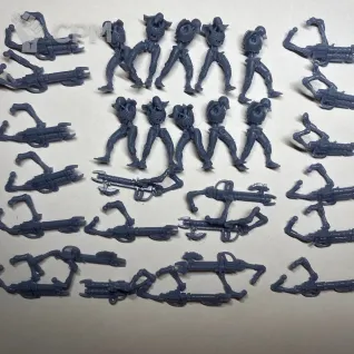 Описание картинки Necrons Worldscour Legion от SaJRa по цене 5 000руб | Свободный Рынок Миниатюр - СРМ